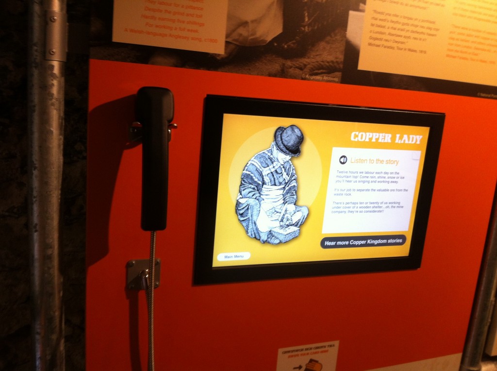 Copper Kingdom interactive exhibit