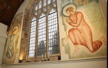 Evelyn Gibbs mural restored St Martins