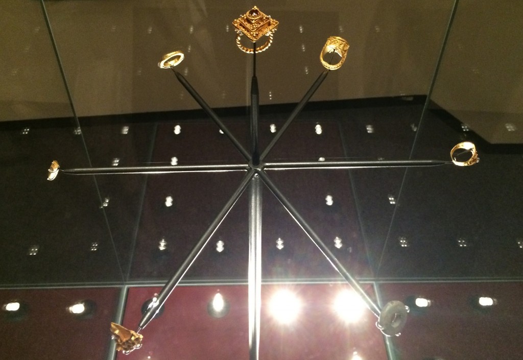 West Yorkshire Hoard display