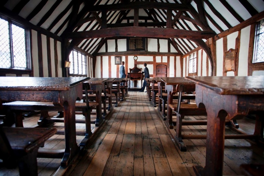Stratford Guildhall schoolroom