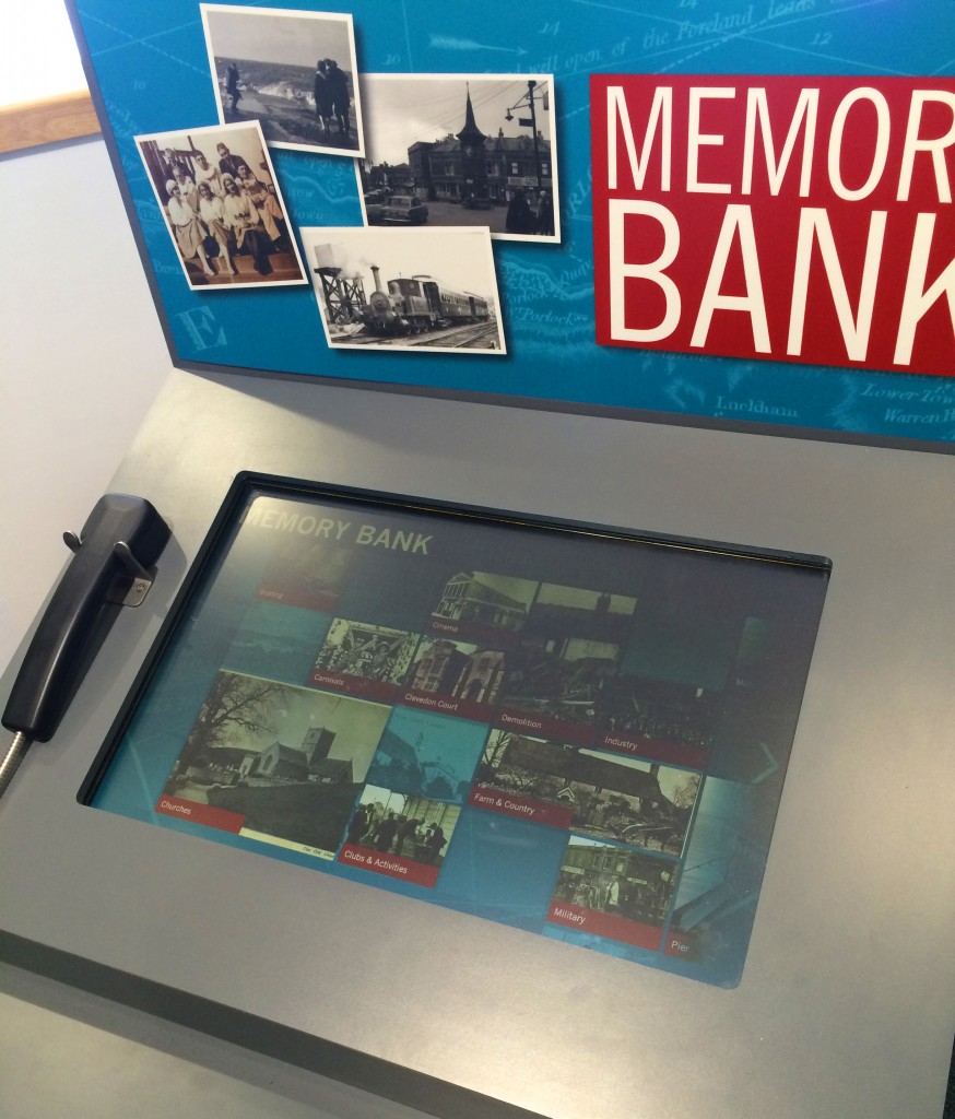 Clevedon Pier memory bank exhibit 1