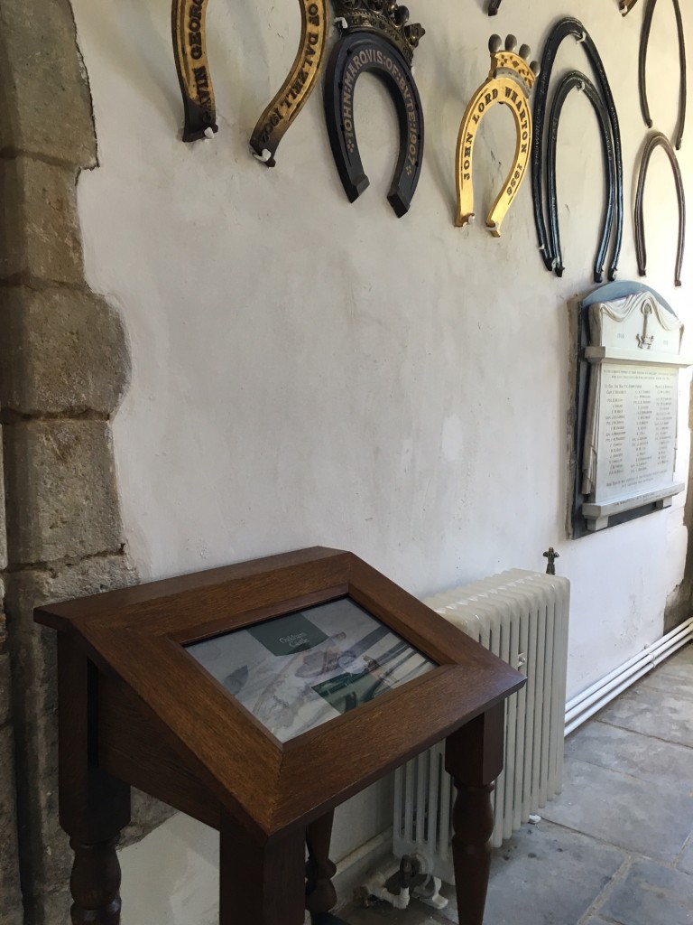 Oakham Castle interactive exhibit