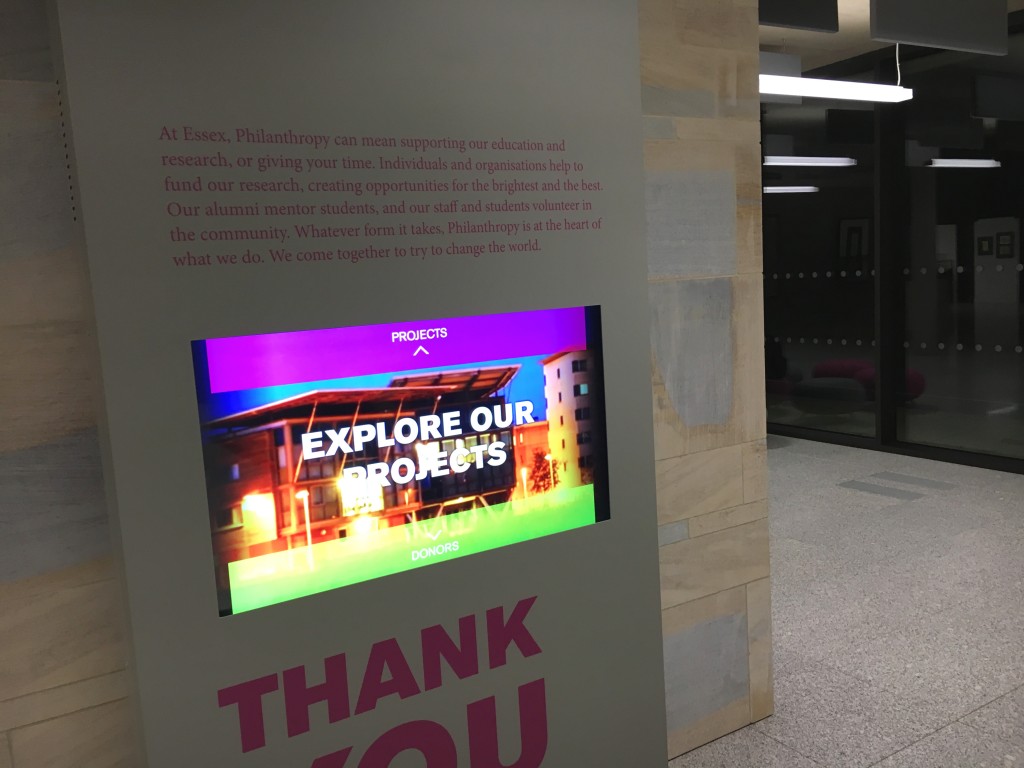 University of Essex Sponsor Interactive
