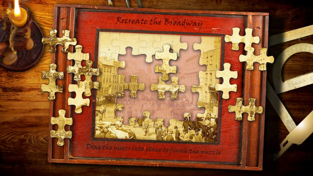 Norris Museum digital interactive exhibit