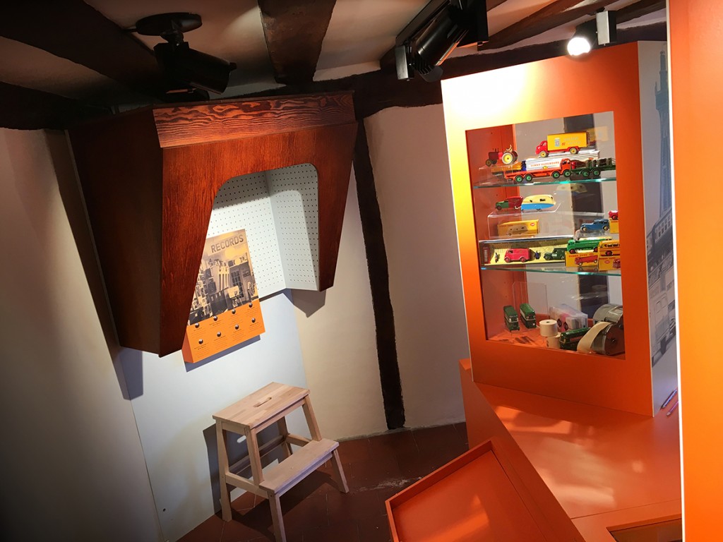 Amersham Museum oral history soundbooth