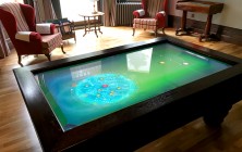 Wardown House Museum billiard table interactive
