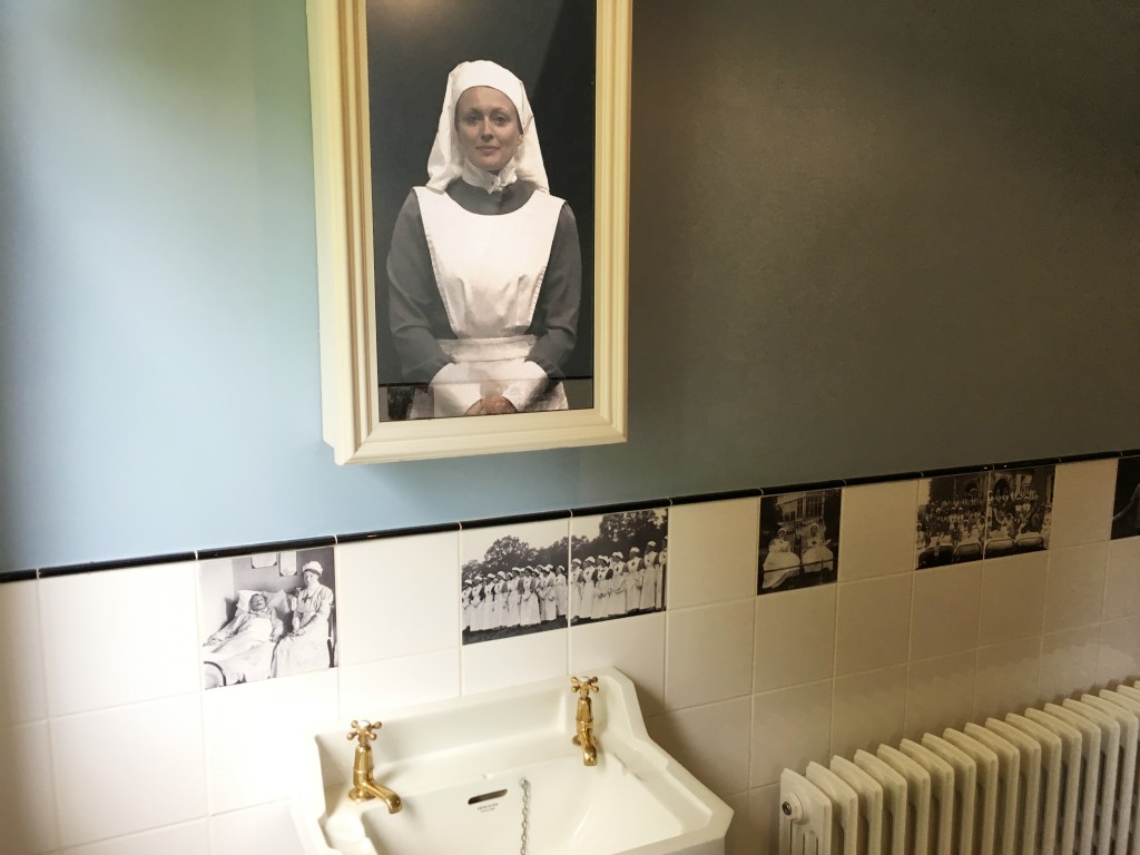 Wardown House Museum interactive mirror bathroom