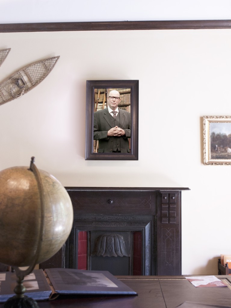 Wardown House Museum talking portrait TW Bagshawe