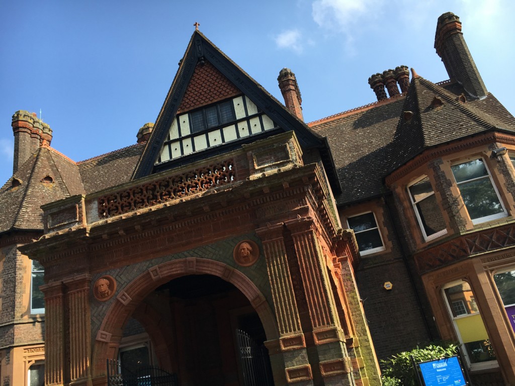 Wardown House Museum port cochere